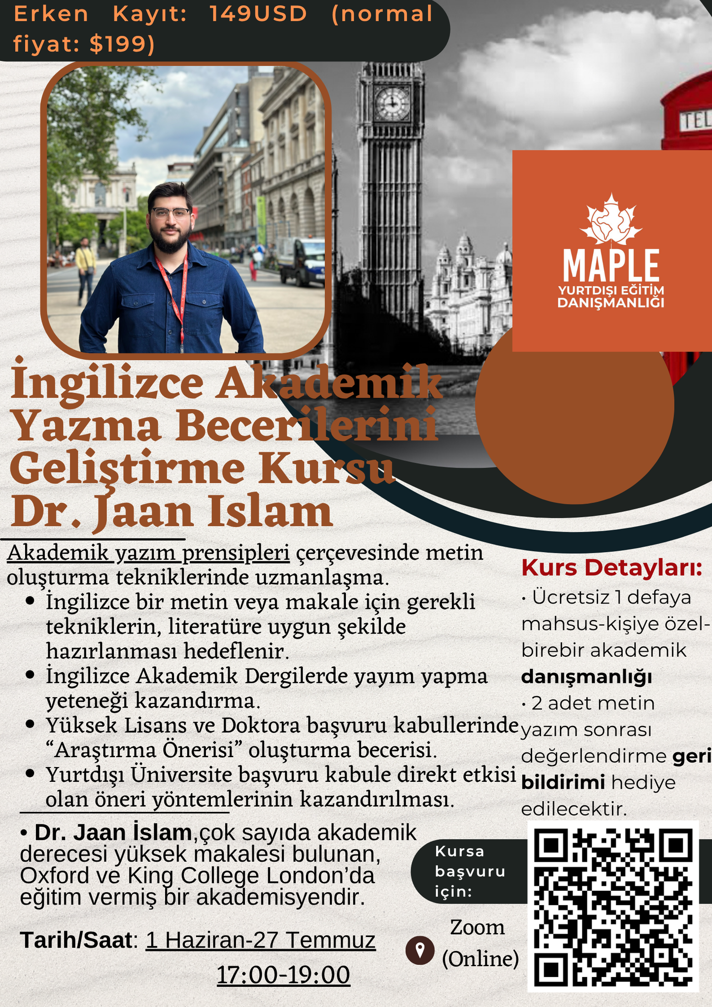 İngilizce Akademik Yazma Becerilerini Geliştirme Kursu